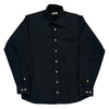 Burberry Shirt - Medium Black Cotton