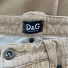 Vintage beige Dolce & Gabbana Jeans - womens 28" waist