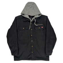  Wrangler Oversized Jacket - Medium Black Cotton Blend