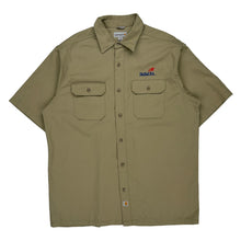  Skillsusa Carhartt Short Sleeve Shirt - XL Beige Cotton