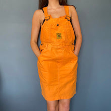  Vintage orange Clark Mini Dress - womens small