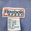 Reebok Jacket - Medium Blue Nylon