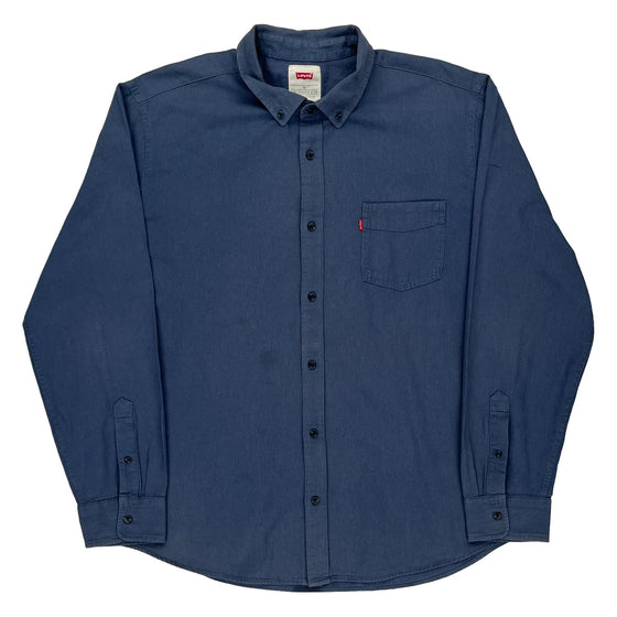 Levis Shirt - XL Blue Cotton