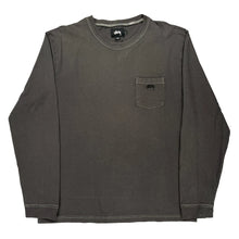  Stussy T-Shirt - Large Grey Cotton