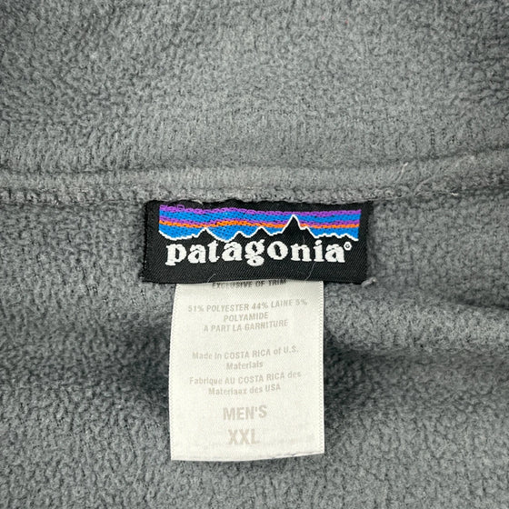 Patagonia Fleece - 2XL Grey Polyester Blend