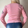 Vintage pink Max-W Long Sleeve Top - womens medium