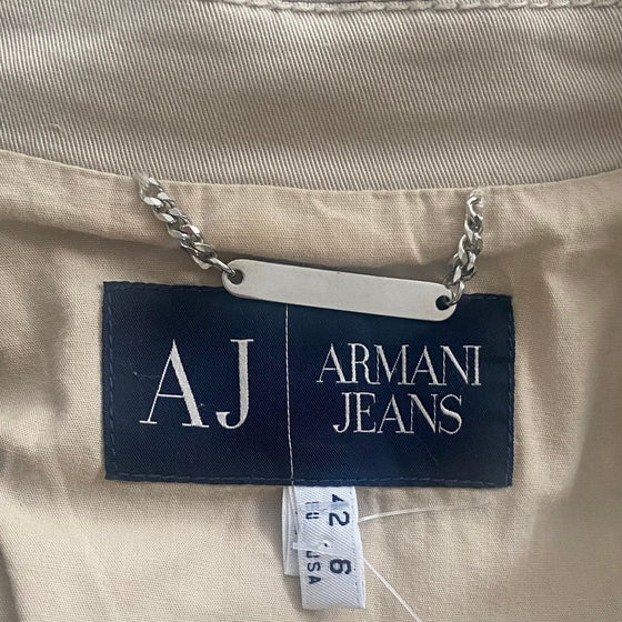 Vintage beige Armani Jeans Jeans - womens small