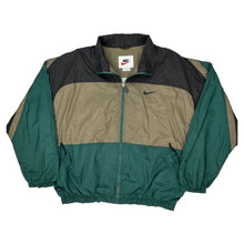  Nike Jacket - XL Beige Nylon