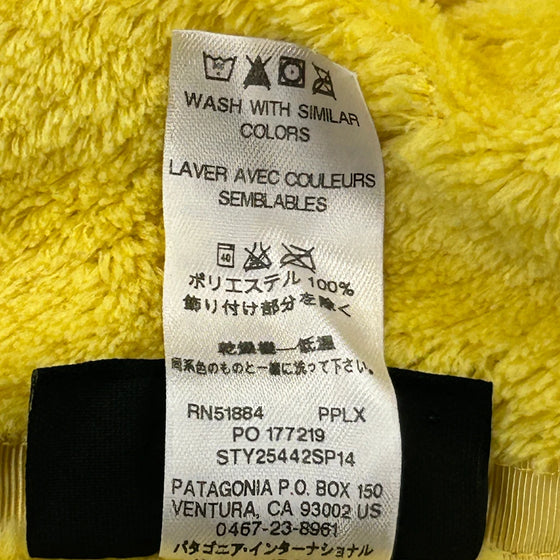 Patagonia Fleece - XL Yellow Polyester