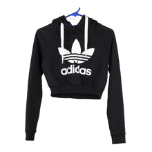  Vintage black Adidas Hoodie - womens xx-small