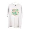 Vintage grey Kiss Me Honors T-Shirt - mens x-large