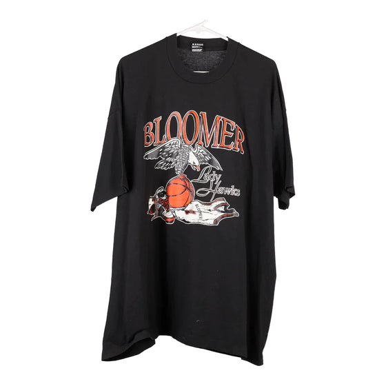 Bloomer Fruit Of The Loom T-Shirt - 3XL Black Cotton Blend