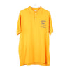 Vintage yellow Tedman Polo Shirt - mens x-large