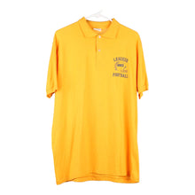  Vintage yellow Tedman Polo Shirt - mens x-large