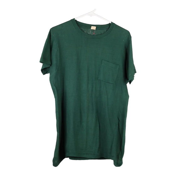 Vintage green Fruit Of The Loom T-Shirt - mens medium