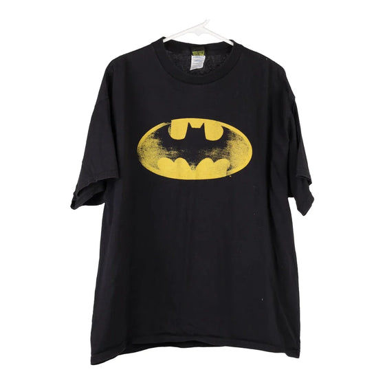 Vintage black Batman Warner Bros T-Shirt - mens x-large