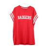 Vintage red Badgers As Sports T-Shirt - mens x-large