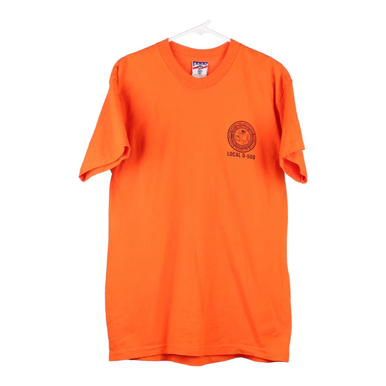 Vintage orange I Am Essential Union Made T-Shirt - mens large