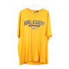 Vintage yellow Naval Academy Gear For Sports T-Shirt - mens xx-large