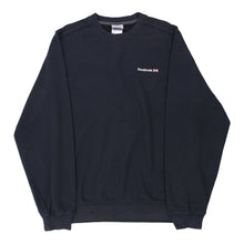  Vintage navy Reebok Sweatshirt - mens x-large