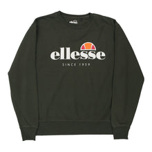  Vintage khaki Ellesse Sweatshirt - mens large