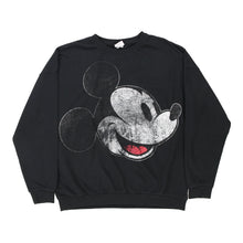  Vintage black Disney Sweatshirt - womens large