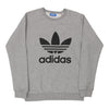 Vintage grey Adidas Sweatshirt - mens large