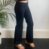 Vintage black Replay Trousers - womens 28" waist