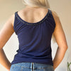 Vintage navy Unbranded Cami Top - womens medium