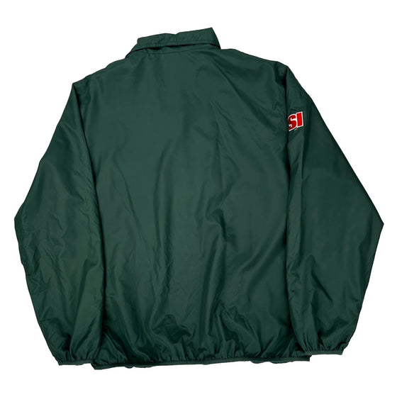 Green Bay Packers Nfl Graphic Windbreaker - XL Green Polyester