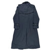 Burberry Trench Coat - Medium Navy Cotton Blend