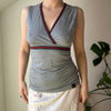 Vintage grey Gucci Top - womens small