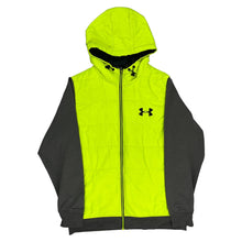  Under Armour Track Jacket - Large Yellow Polyester