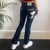 Vintage blue Snoopy Jeans - womens 27" waist