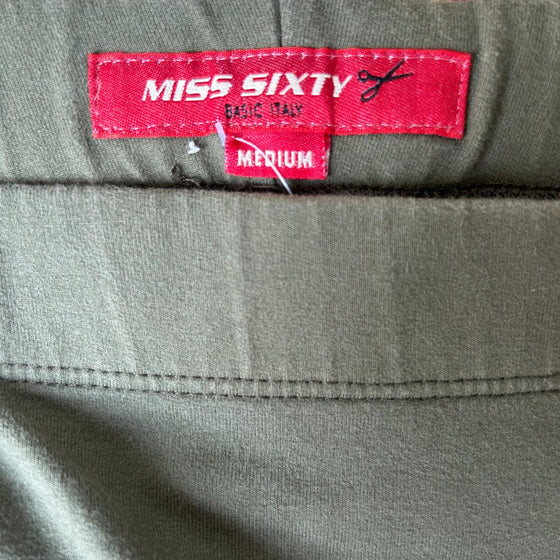 Vintage khaki Miss Sixty Joggers - womens medium