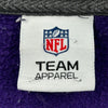 Vikings Football Nfl Graphic 1/4 Zip - 3XL Grey Cotton Blend