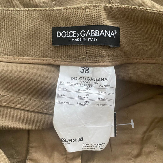 Vintage brown Dolce & Gabbana Trousers - womens 30" waist