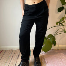  Vintage black Celine Trousers - womens 32" waist