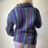 Vintage multicoloured Armani Jeans Jumper - womens medium