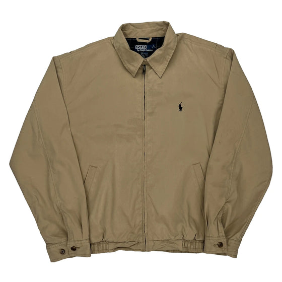 Ralph Lauren Harrington Jacket - Small Beige Polyester