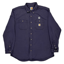  Tva Carhartt Shirt - XL Blue Cotton