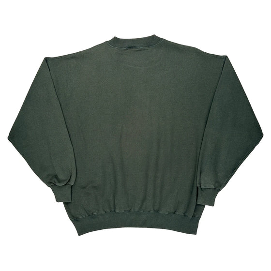 Bennett Favre Unbranded Graphic Sweatshirt - XL Green Cotton