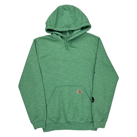 Workwear Carhartt Oversized Hoodie - Small Green Cotton Blend