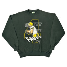  Bennett Favre Unbranded Graphic Sweatshirt - XL Green Cotton