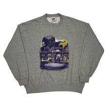  Minnesota Vikings Lee Graphic Sweatshirt - 2XL Grey Cotton Blend