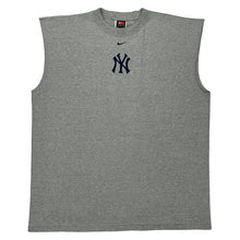  New York Yankees Nike Vest - XL Grey Cotton