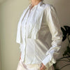 Vintage white Christian Dior Shirt - womens small