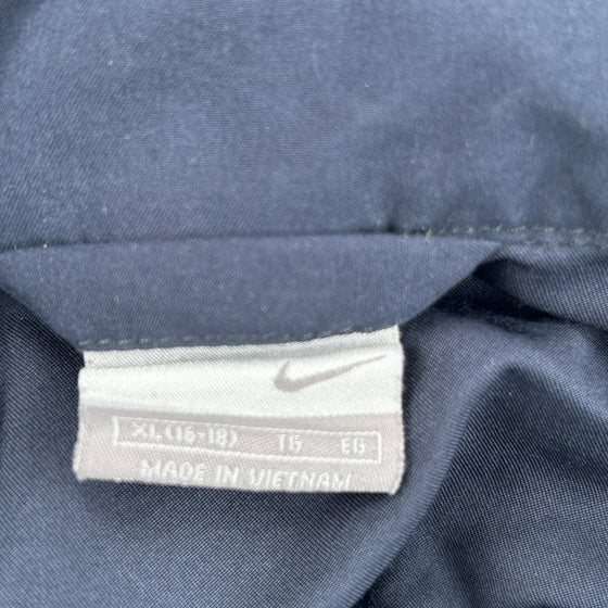 Nike Slim Fit Track Jacket - XL Navy Polyester