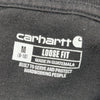 Carhartt T-Shirt - Medium Black Cotton