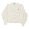 Vintage cream Izod Lacoste Cardigan - mens x-large